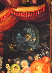 Angels Under the Dais (detail)